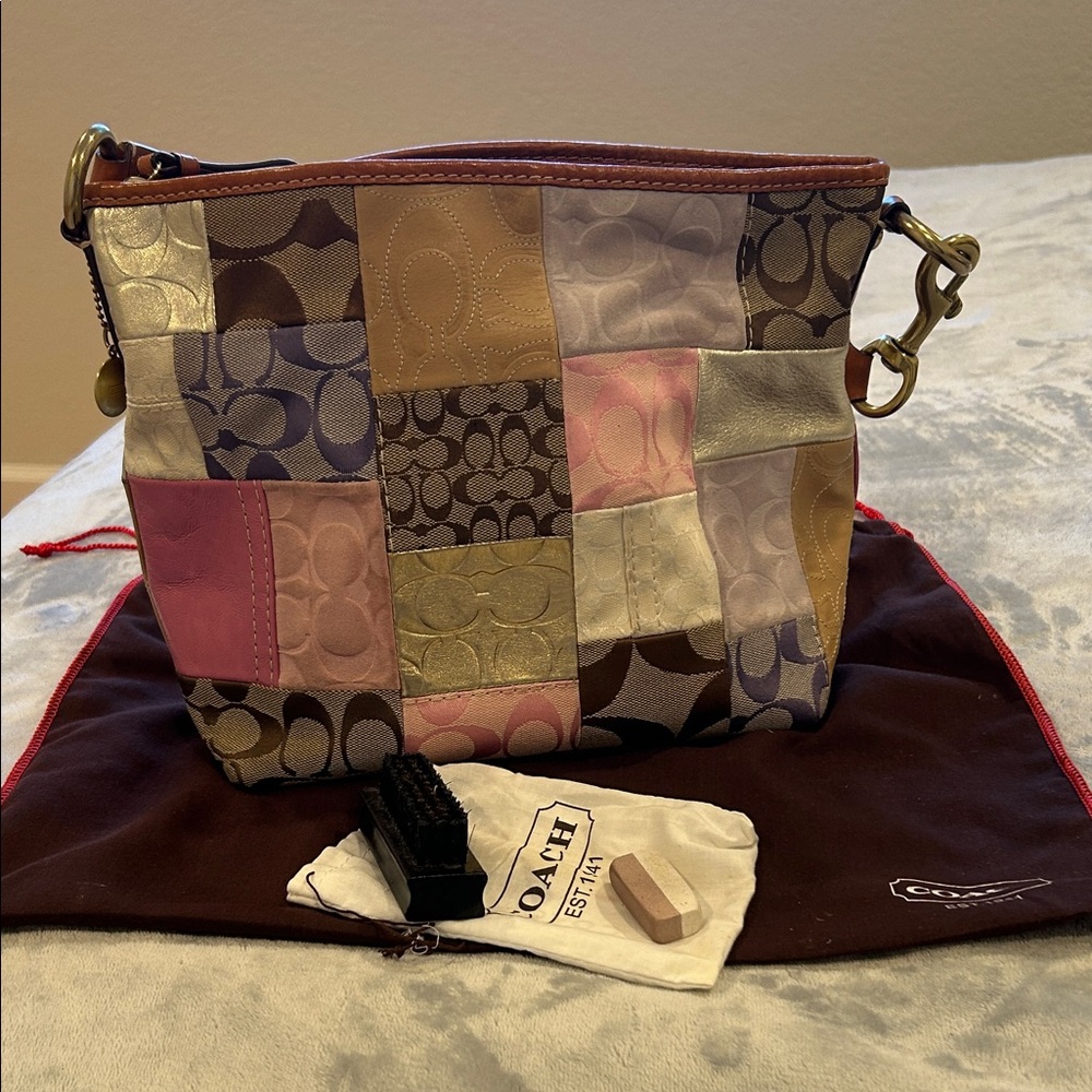 Patchwork Shoulder Bag
